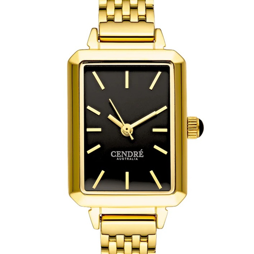 * NEW Cendre Mason Watch in Black BX20